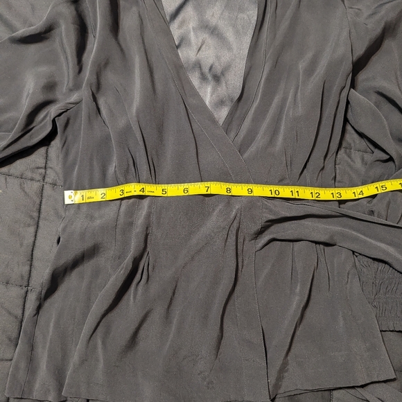 DVF Silk Wrap Blouse - Picture 5 of 8